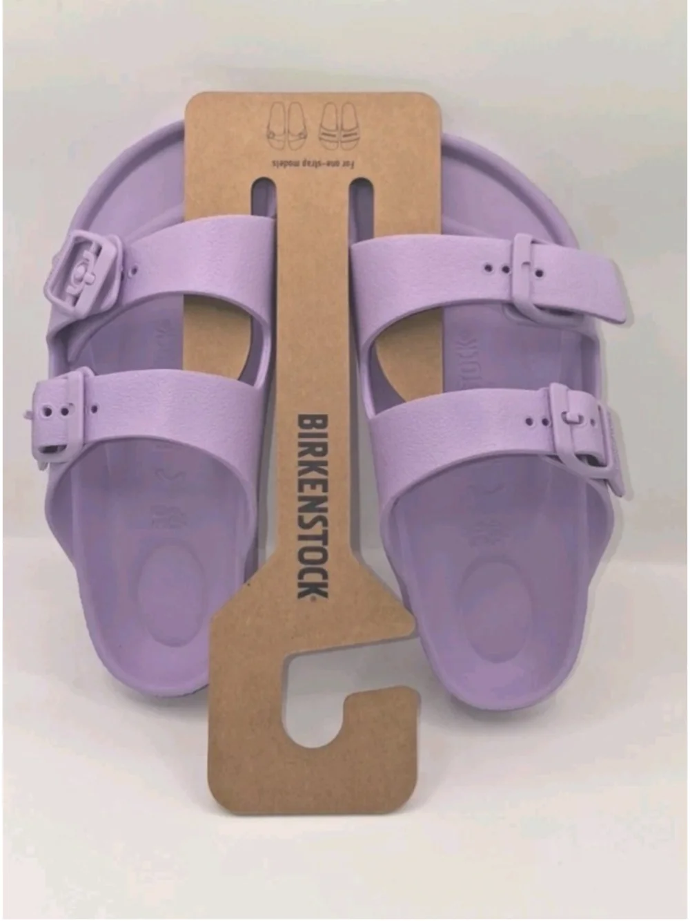 Birkenstock Girls Arizona EVA Sandals Purple Lightweight Casual School US 12
